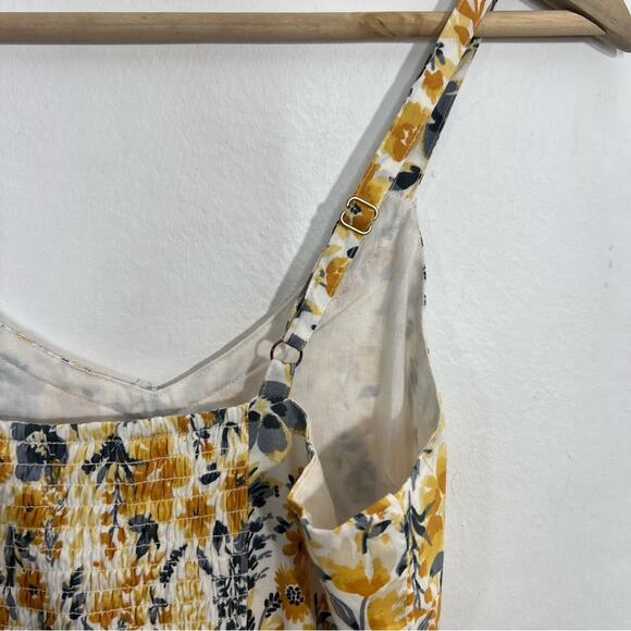 Joie Yellow Floral Mommy and Me Maxi Tiered Sun Dress Size 4 NWT - Picture 10 of 15